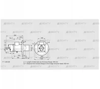 BIO 100HB-300/235-(37)E (84012034) Газовая горелка Kromschroder