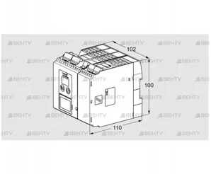 FCU500WC0F1H0K2-E (88621720) Автомат безопасности агрегатов Kromschroder