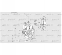 VCH2E25R/25R05FNHEVWR3/PPPP/PPBS (88103437) Клапан с регулятором расхода Kromschroder