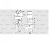 IDR100Z03A100AU/50-30W20E (88303629) Дроссельная заслонка Kromschroder