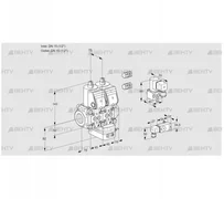 VCG1E15R/15R05NGEWR3/2-PP/PPBY (88103182) Клапан с регулятором соотношения Kromschroder