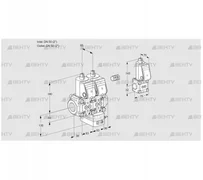 VCG3E50R/50R05NGEWR/PPPP/MMZS (88104412) Клапан с регулятором соотношения Kromschroder