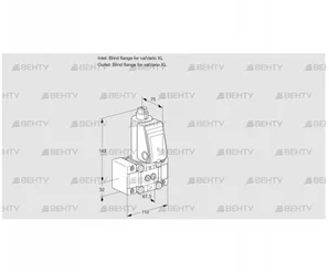 VAS1W0/NQ (88009152) Газовый клапан Kromschroder