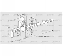 ZMI 25TB600N (84234065) Пилотная горелка Kromschroder