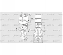 IDR32Z03D100AU/50-15W15TR10 (88303542) Дроссельная заслонка Kromschroder