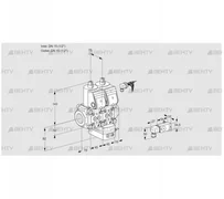 VCG1E15R/15R05NGKWR/2--2/MMPP (88105313) Клапан с регулятором соотношения Kromschroder