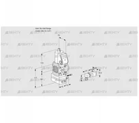 VAG1-/15R/NWBE (88016192) Газовый клапан с регулятором соотношения Kromschroder