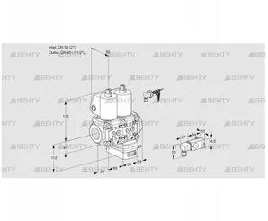 VCD2E50R/40R05ND-100WL/PP3-/3-PP (88102898) Регулятор давления Kromschroder