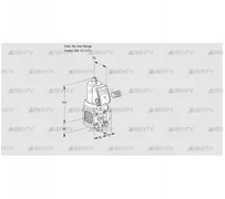 VAS1-/15R/NWSR (88028650) Газовый клапан Kromschroder