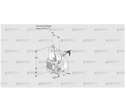 VAS3-/50F/NK (88034163) Газовый клапан Kromschroder