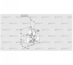 VAS350F/NW (88012589) Газовый клапан Kromschroder