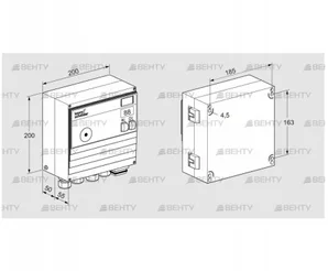 BCU460-3/1W3GBS2B1/1 (88611486) Блок управления горением Kromschroder