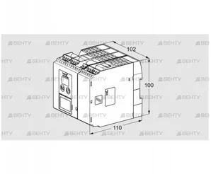 FCU500WC1F0H0K1-E (88621942) Автомат безопасности агрегатов Kromschroder