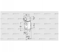 DG 150VC4-6WG (84448484) Датчик-реле давления газа Kromschroder