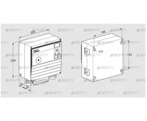 BCU460-3/2LRGBP (88614896) Блок управления горением Kromschroder