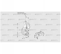 VAS1T20/-N/NQSR (88019066) Газовый клапан Kromschroder