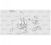 VCG1E25R/15R05NGEWR/3-PP/MMZY (88100695) Клапан с регулятором соотношения Kromschroder