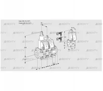 VCS1E15R/15R05LNVWR5/PPPP/PPZS (88105660) Сдвоенный газовый клапан Kromschroder