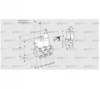 VCS1E25R/25R05NLWL/PPZS/MMPP (88104317) Сдвоенный газовый клапан Kromschroder