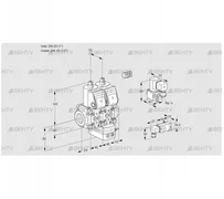 VCG1E25R/15R05NGEWR/3-PP/MMZY (88100696) Клапан с регулятором соотношения Kromschroder