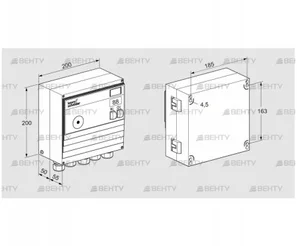 BCU460-3/2RGBS3C (88612273) Блок управления горением Kromschroder