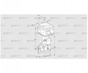 RVS 2/YML10W30S1-6 (86060032) Регулирующий клапан Kromschroder