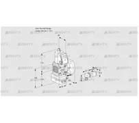 VAG2-/40F/NWAE (88005619) Газовый клапан с регулятором соотношения Kromschroder