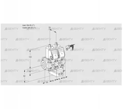 VCD1E25R/25R05ND-100WR/PPPP/PPPP (88103454) Регулятор давления Kromschroder