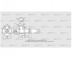 BIC 140HB-200/235-(26)E (84035054) Газовая горелка Kromschroder