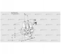 VCH1E20R/20R05NHEVWGR8/PPPP/PPPP (88103137) Клапан с регулятором расхода Kromschroder