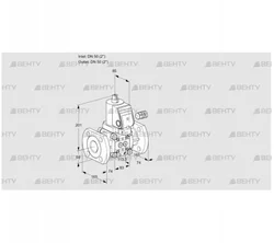 VAS350F/NWGR (88005847) Газовый клапан Kromschroder