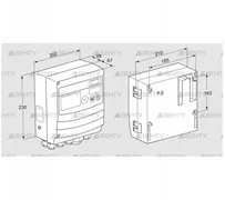 BCU480W2P2C0D0000K2E1-/LM400WF0O0E1- (88680222) Блок управления горением Kromschroder