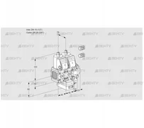 VCH1E15R/20R05FNHEVWR3/PPPP/PPPP (88101441) Клапан с регулятором расхода Kromschroder