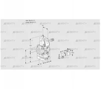 VAD125R/NW-100A (88004157) Газовый клапан с регулятором давления Kromschroder