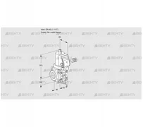 VAS340/-R/NYGR (88016312) Газовый клапан Kromschroder