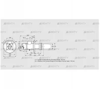 BIC 100HM-100/135-(67)E (84033222) Газовая горелка Kromschroder