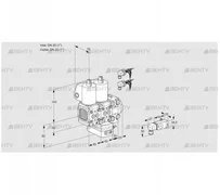 VCG1E25R/25R05FNGEVWL6/PPPP/2--4 (88107797) Клапан с регулятором соотношения Kromschroder