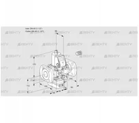 VAH2E40F/40F05HEVWR/PP/PP (88102564) Клапан с регулятором расхода Kromschroder