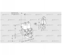 VCG1E15R/15R05NGEKL/PPZS/PPPP (88106944) Клапан с регулятором соотношения Kromschroder