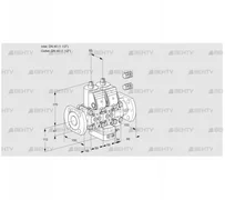 VCH2E40F/40F05NHEVWR3/PPPP/PPPP (88102586) Клапан с регулятором расхода Kromschroder