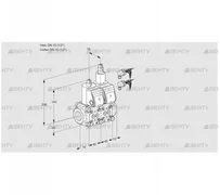 VCS1E15R/15R05NLWR6/PPPP/PPPP (88102980) Сдвоенный газовый клапан Kromschroder