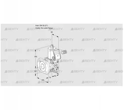 VAS350/-F/NW (88008736) Газовый клапан Kromschroder