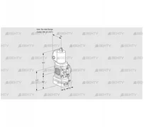 VAG1T-/20N/NQSLAA (88008045) Газовый клапан с регулятором соотношения Kromschroder