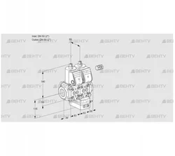 VCD3E50R/50R05ND-25KR/PPPP/PPPP (88107234) Регулятор давления Kromschroder