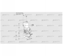 VAG2-/40R/NPGLAK (88027548) Газовый клапан с регулятором соотношения Kromschroder