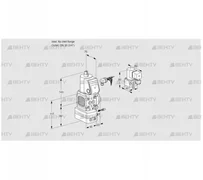 VAG1-/20R/NWAE (88012734) Газовый клапан с регулятором соотношения Kromschroder