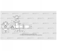 BIC 140RB-50/85-(47)E (84099760) Газовая горелка Kromschroder