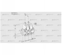 VCS1E25R/25R05NNVQR/PPPP/PPPP (88103111) Сдвоенный газовый клапан Kromschroder