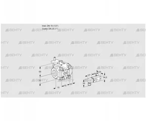 VFC115/25R05-15PP-2 (88303470) Регулирующий клапан Kromschroder