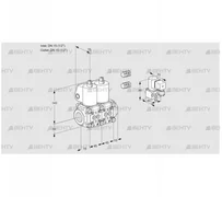 VCS1E15R/15R05NNWL3/PPBY/PPPP (88103696) Сдвоенный газовый клапан Kromschroder